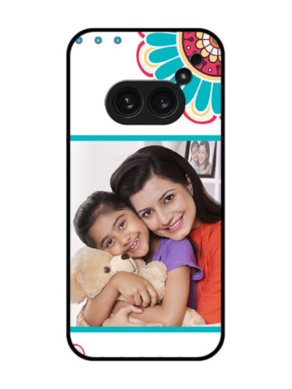 Custom Nothing Phone 2A Plus Custom Metal Phone CaseFlower Design