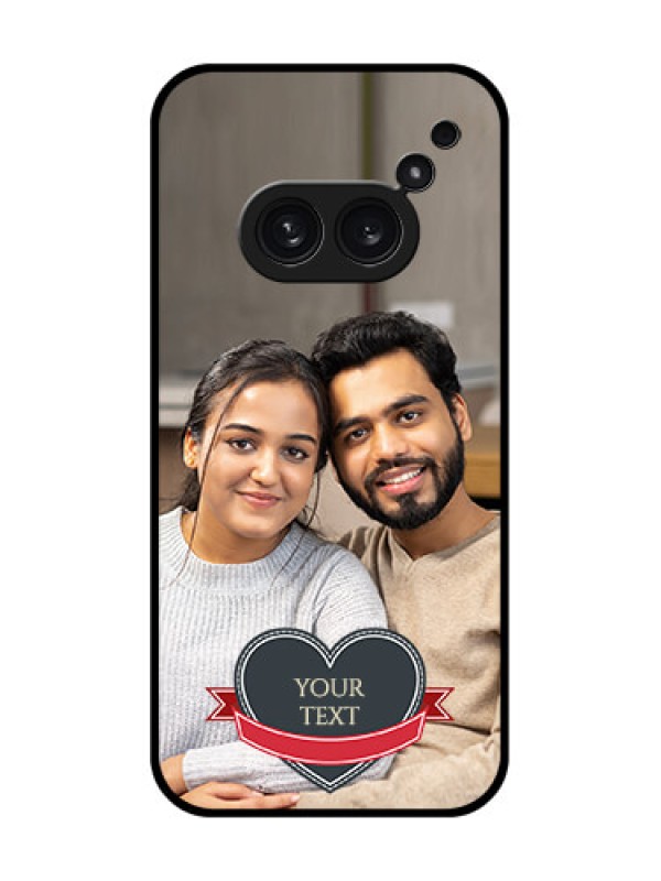 Custom Nothing Phone 2A Plus Custom Metal Phone CaseJust Married Couple Design
