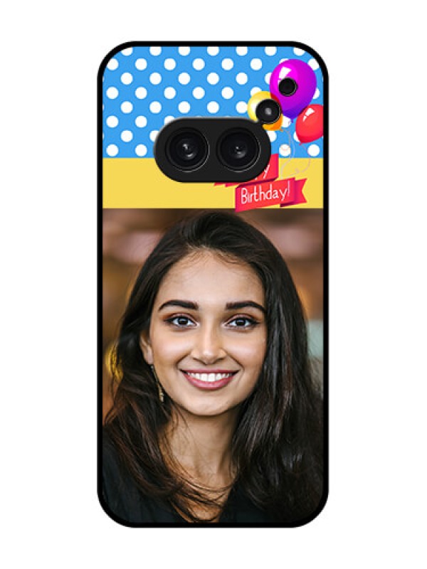 Custom Nothing Phone 2A Plus Custom Metal Phone CaseHappy Birthday Design