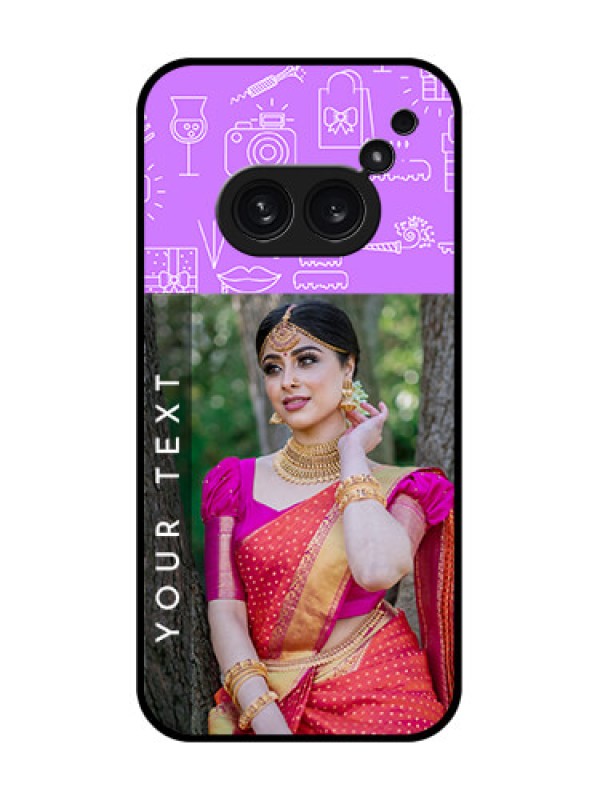 Custom Nothing Phone 2A Plus Custom Metal Phone CaseBirthday Icons Design