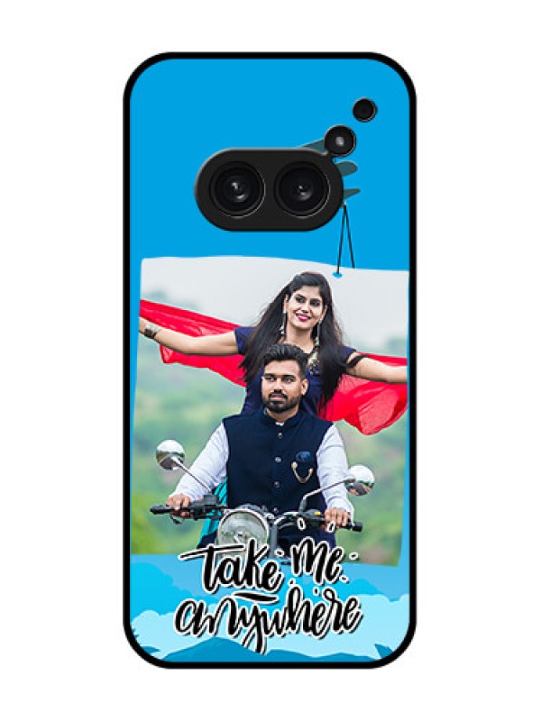 Custom Nothing Phone 2A Plus Custom Metal Phone CaseTraveller Design