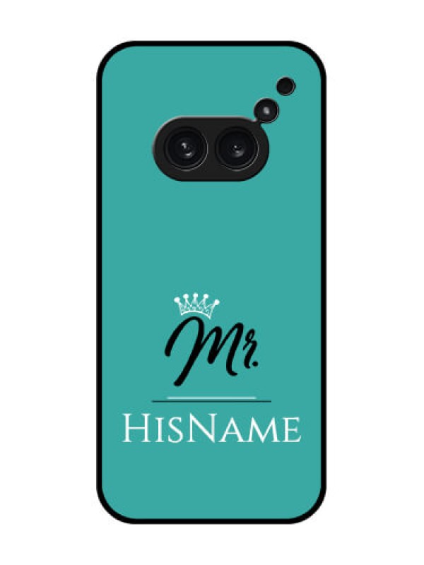 Custom Nothing Phone 2A Plus Custom Metal Phone CaseMr With Name Design
