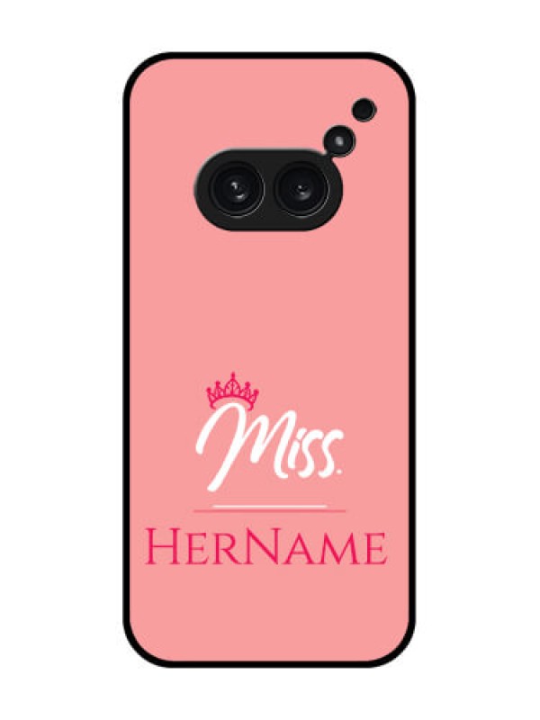 Custom Nothing Phone 2A Plus Custom Metal Phone CaseMrs With Name Design