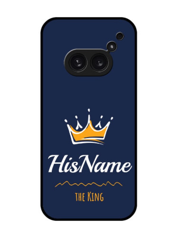 Custom Nothing Phone 2A Plus Custom Metal Phone CaseKing With Name Design