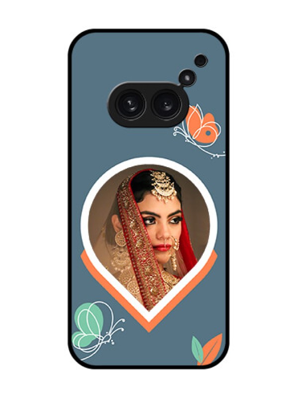 Custom Nothing Phone 2A Plus Custom Metal Phone CaseDroplet Butterflies Design