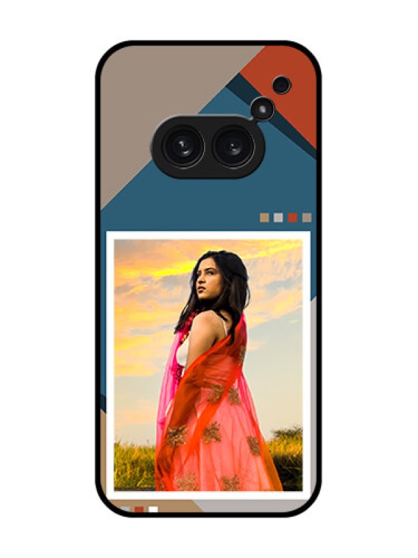 Custom Nothing Phone 2A Plus Custom Metal Phone CaseRetro Color Pallet Design