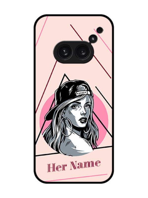 Custom Nothing Phone 2A Plus Custom Metal Phone CaseRockstar Girl Design