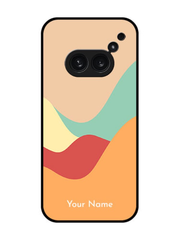 Custom Nothing Phone 2A Plus Custom Metal Phone CaseOcean Waves Multi - Colour Design