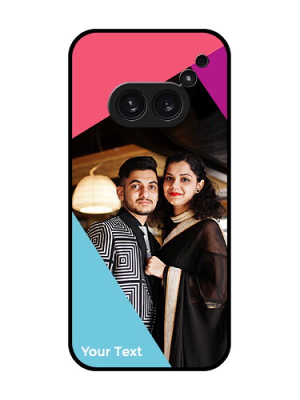 Custom Nothing Phone 2A Plus Custom Metal Phone CaseStacked Triple Colour Design
