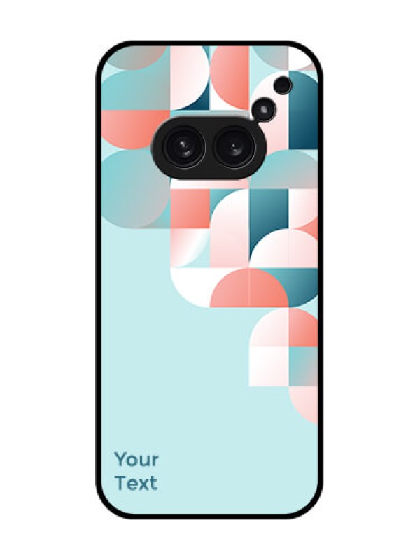 Custom Nothing Phone 2A Plus Custom Metal Phone CaseStylish Semi - Circle Pattern Design