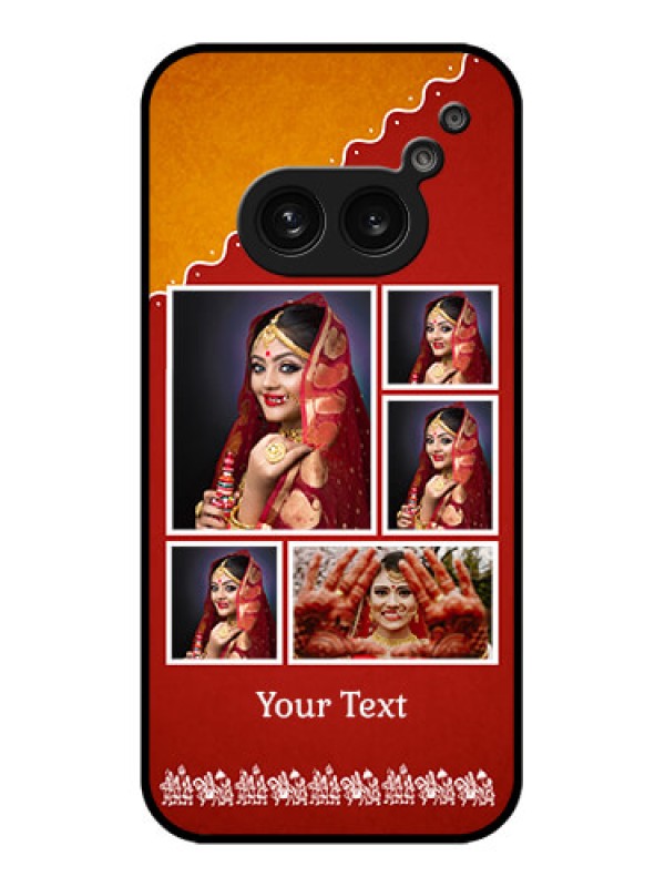 Custom Nothing Phone 2A Custom Metal Phone Case - Wedding Pic Upload Design