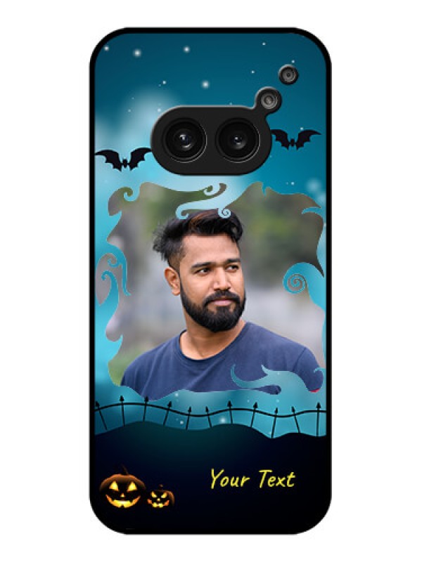 Custom Nothing Phone 2A Custom Metal Phone Case - Halloween Frame Design