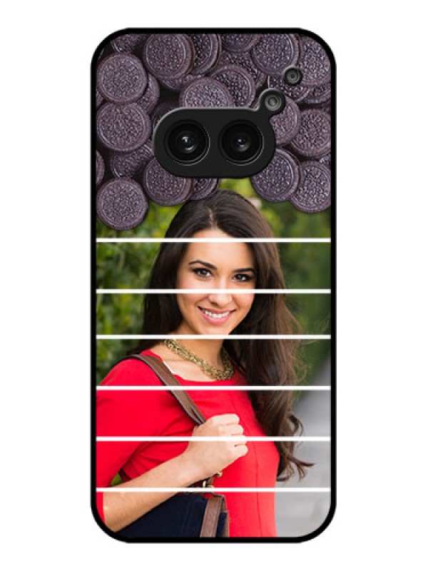 Custom Nothing Phone 2A Custom Metal Phone Case - With Oreo Biscuit Design