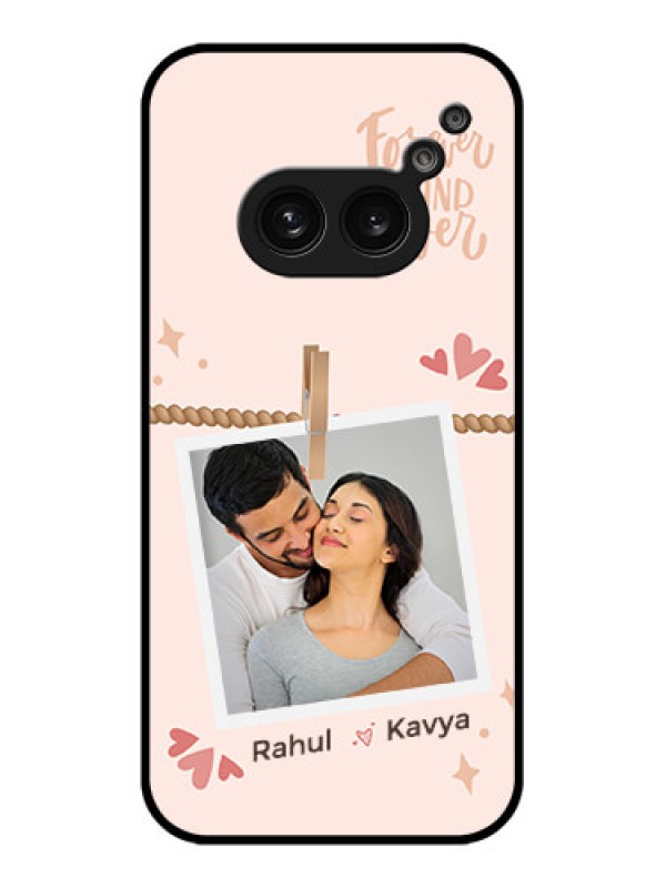 Custom Nothing Phone 2A Custom Metal Phone Case - Forever And Ever Love Design