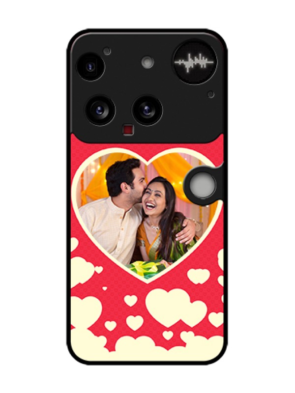 Custom Nothing Phone 3 5G Custom Metal Phone Case - Love Symbols Phone Cover Design
