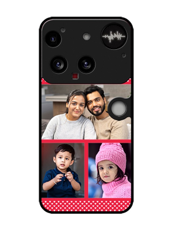 Custom Nothing Phone 3 5G Custom Metal Phone Case - Bulk Photo Upload Design