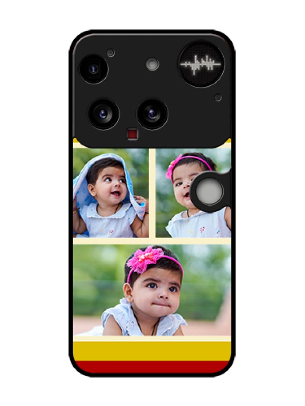 Custom Nothing Phone 3 5G Custom Metal Phone Case - Multiple Pic Upload Design