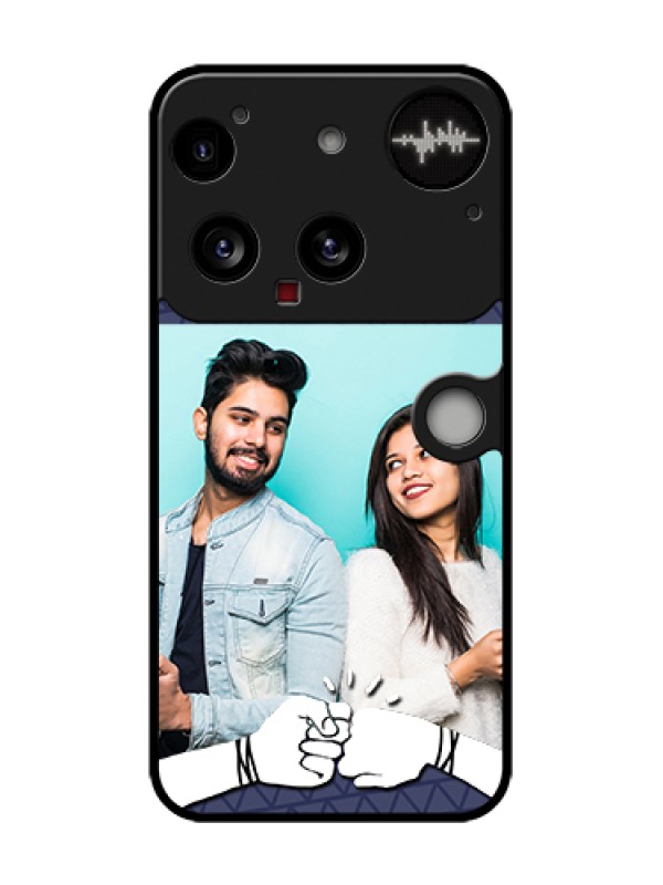 Custom Nothing Phone 3 5G Custom Metal Phone Case - With Best Friends Design