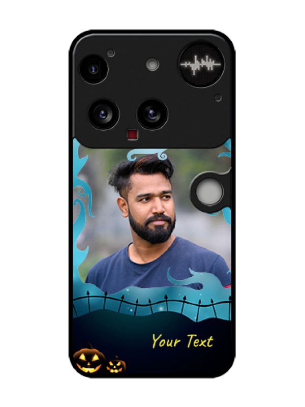 Custom Nothing Phone 3 5G Custom Metal Phone Case - Halloween Frame Design