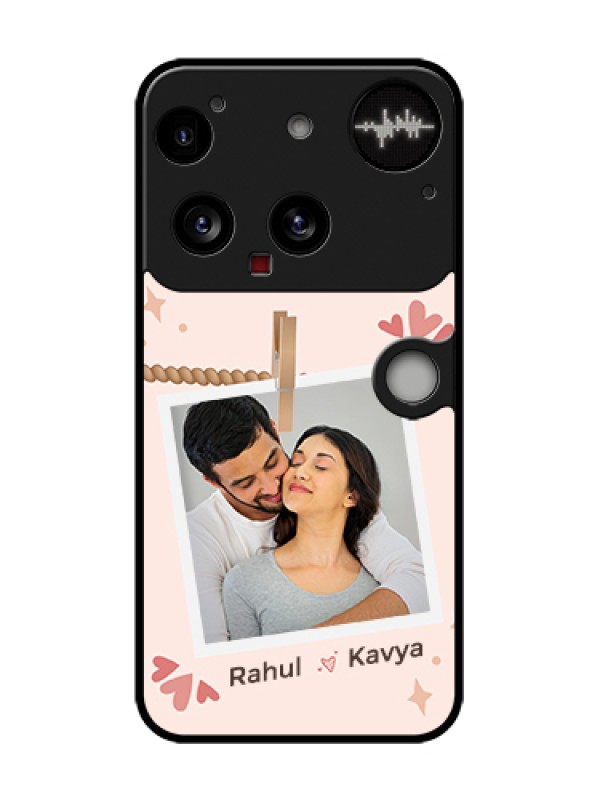 Custom Nothing Phone 3 5G Custom Metal Phone Case - Forever And Ever Love Design