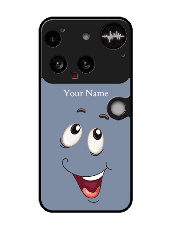 Custom Nothing Phone 3 5G Custom Metal Phone Case - Laughing Cartoon Face Design