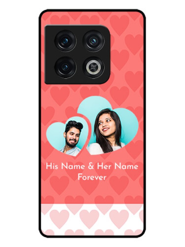 Custom OnePlus 10 Pro 5G Custom Metal Phone CaseCouple Pic Upload Design