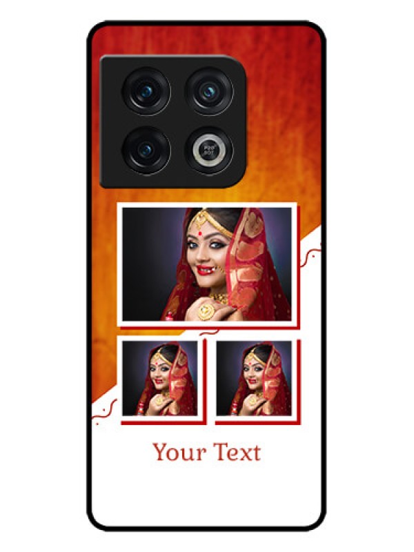 Custom OnePlus 10 Pro 5G Custom Metal Phone CaseWedding Memories Design