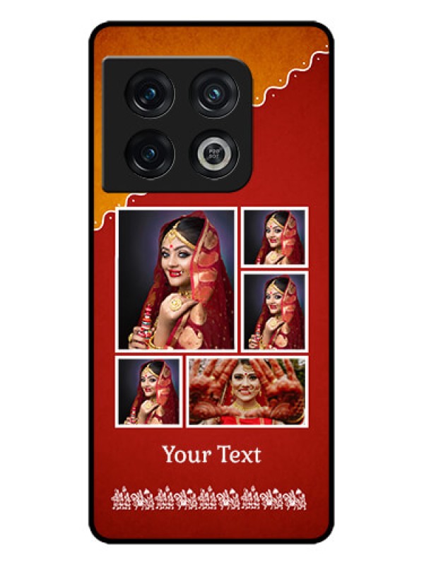 Custom OnePlus 10 Pro 5G Custom Metal Phone CaseWedding Pic Upload Design