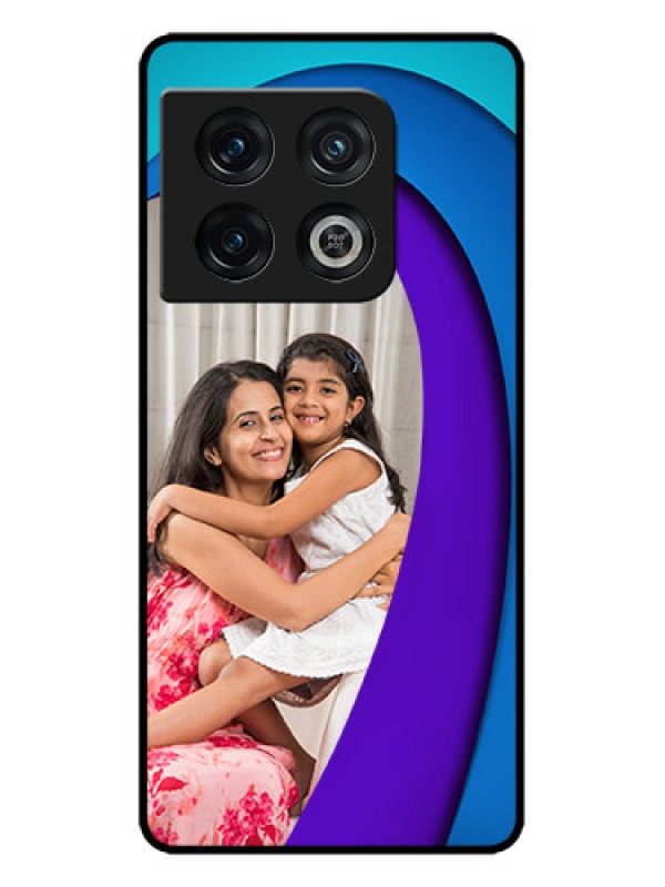 Custom OnePlus 10 Pro 5G Custom Metal Phone CaseSimple Pattern Design