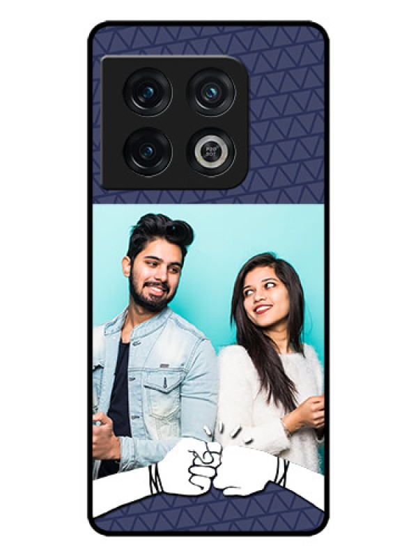 Custom OnePlus 10 Pro 5G Custom Metal Phone CaseWith Best Friends Design