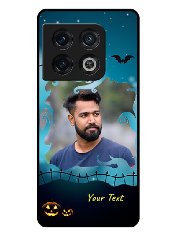 Custom OnePlus 10 Pro 5G Custom Metal Phone CaseHalloween Frame Design