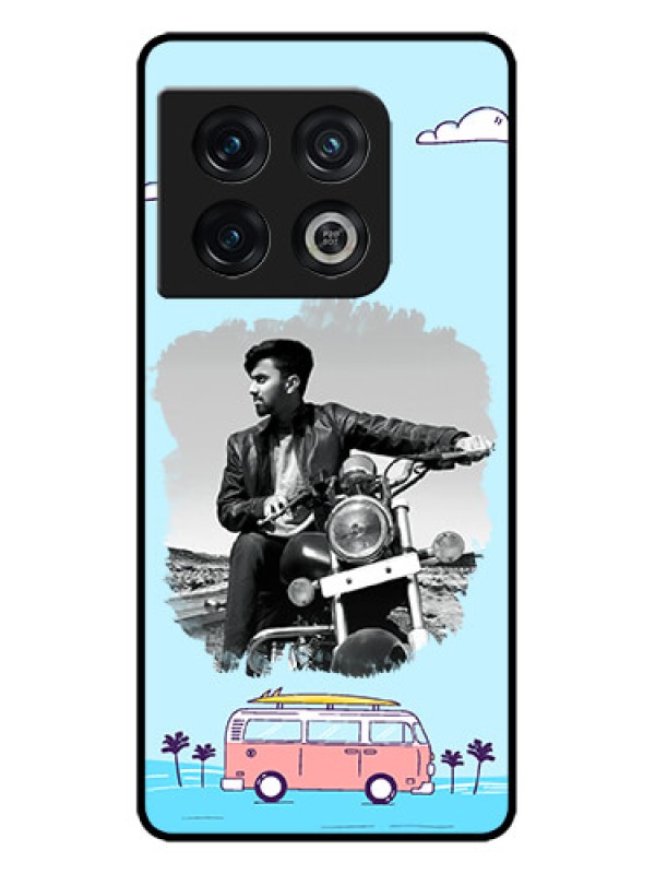Custom OnePlus 10 Pro 5G Custom Metal Phone CaseTravel and Adventure Design