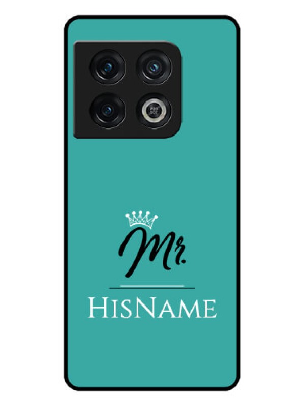 Custom OnePlus 10 Pro 5G Custom Metal Phone CaseMr With Name Design