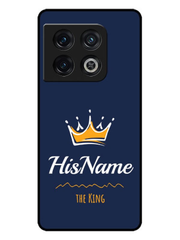 Custom OnePlus 10 Pro 5G Custom Metal Phone CaseKing With Name Design