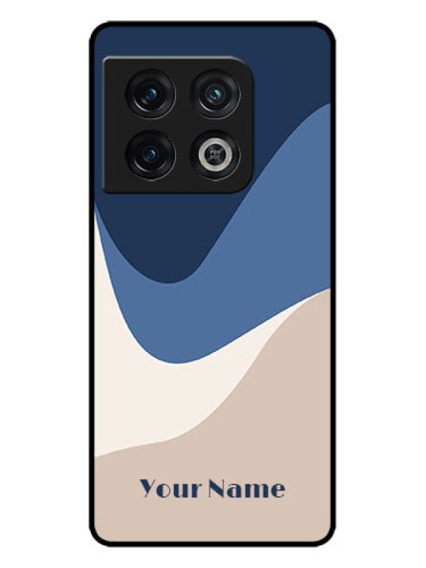 Custom OnePlus 10 Pro 5G Custom Metal Phone CaseAbstract Drip Art Design