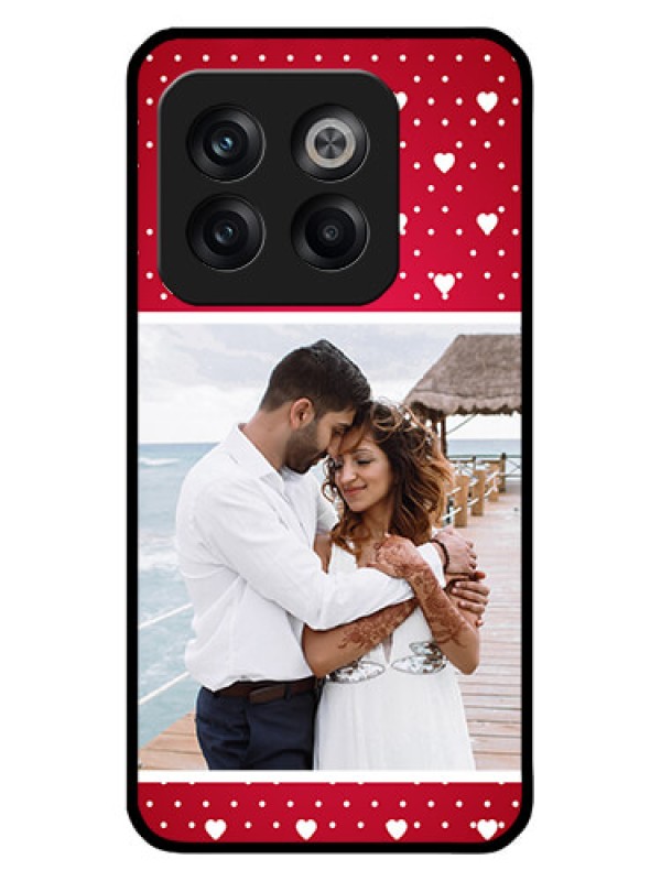 Custom OnePlus 10T 5G Custom Metal Phone CaseHearts Mobile Case Design