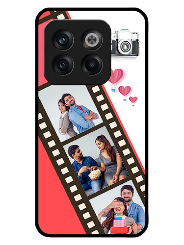 Custom OnePlus 10T 5G Custom Metal Phone Case3 Image Holder With Film Reel
