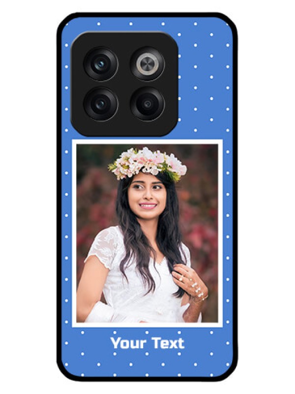 Custom OnePlus 10T 5G Custom Metal Phone CasePolka Dots Design