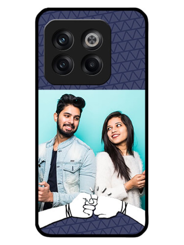 Custom OnePlus 10T 5G Custom Metal Phone CaseWith Best Friends Design