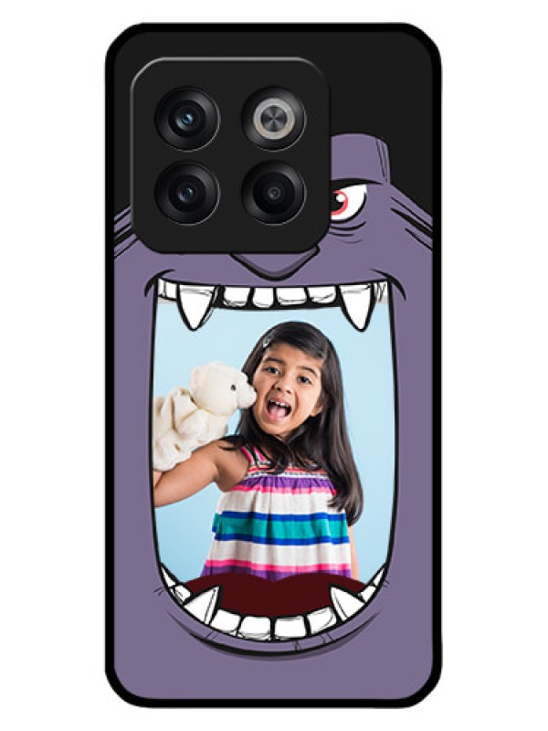 Custom OnePlus 10T 5G Custom Metal Phone CaseAngry Monster Design