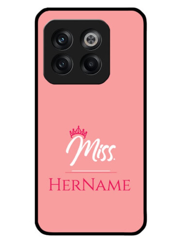 Custom OnePlus 10T 5G Custom Metal Phone CaseMrs With Name Design