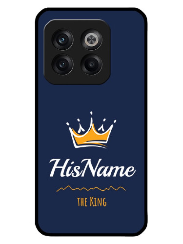 Custom OnePlus 10T 5G Custom Metal Phone CaseKing With Name Design