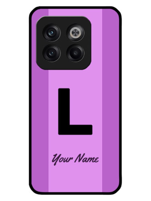 Custom OnePlus 10T 5G Custom Metal Phone CaseTricolor Custom Text Design