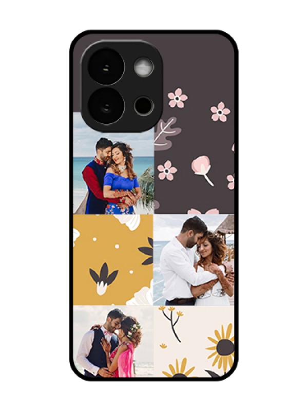 Custom OnePlus 13s 5G Custom Metal Phone Case - 3 Images With Floral Design
