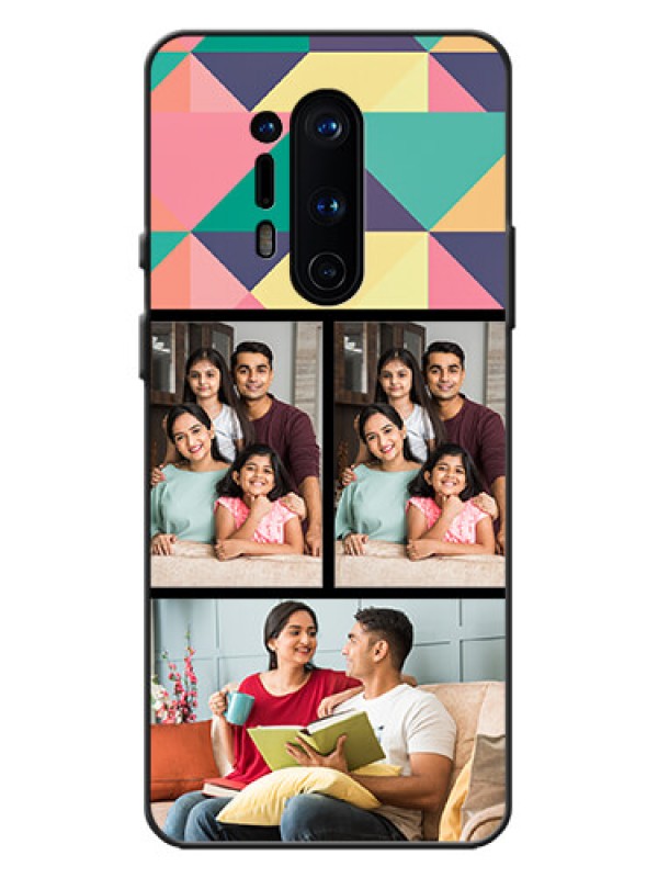 Custom OnePlus 8 Pro Custom Metal Phone Case - Bulk Pic Upload Design