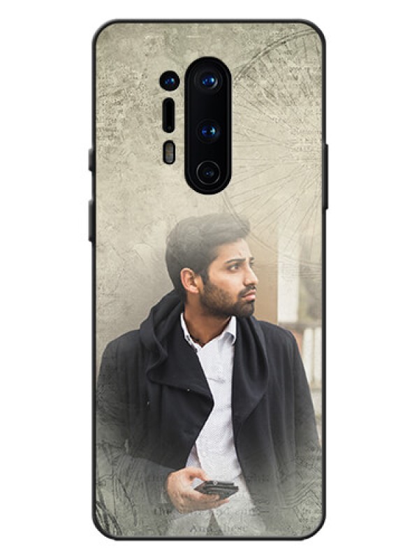 Custom OnePlus 8 Pro Custom Metal Phone Case - With Vintage Design