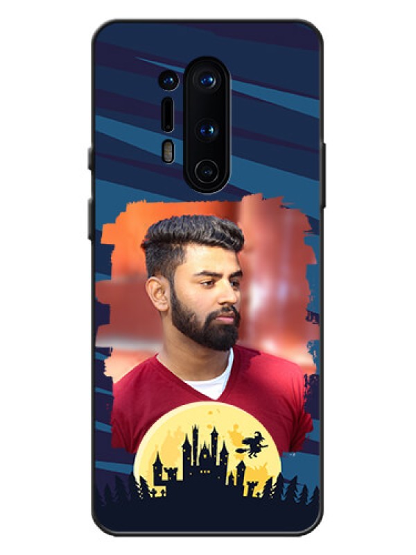 Custom OnePlus 8 Pro Custom Metal Phone Case - Halloween Witch Design