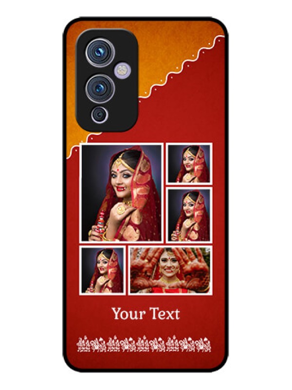 Custom OnePlus 9 5G Custom Metal Phone CaseWedding Pic Upload Design