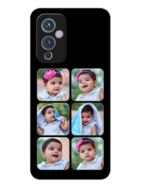 Custom OnePlus 9 5G Custom Metal Phone CaseMultiple Pictures Design