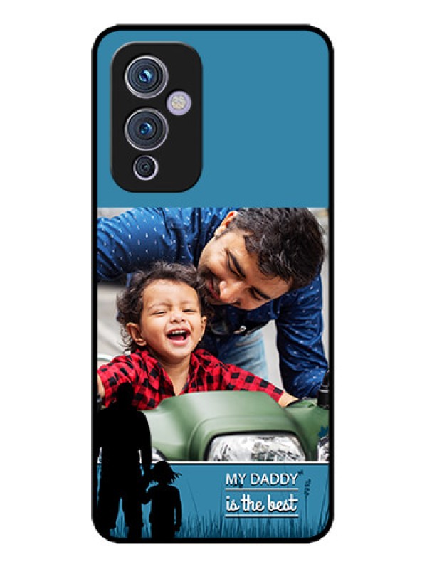 Custom OnePlus 9 5G Custom Metal Phone CaseBest Dad Design